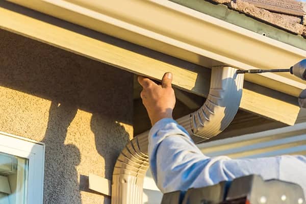 Fixing Gutter — Sudbury, MA — ProSense Roofing Inc